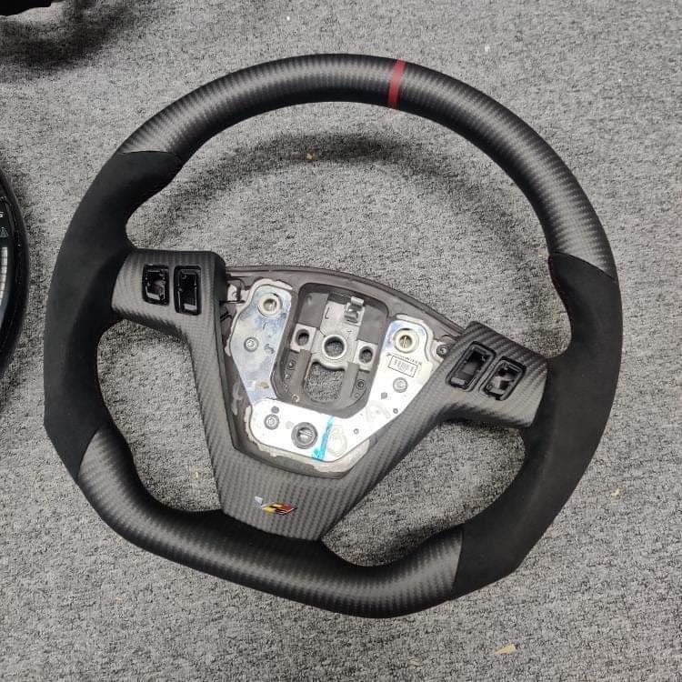 2003 - 2008 CTS, CTS-V V1 Custom Carbon Fiber Steering Wheel with options